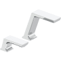 Delta Contrasta 1 GPM Proximity Faucet with Soap Dispenser - Battery, Less Mixing Valve Chrome