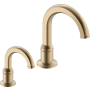 Delta Rustica 1 GPM Proximity Faucet with Soap Dispenser - Battery, Less Mixing Valve Champagne Bronze