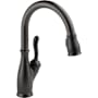 Delta Leland Pull-Down Kitchen Faucet with Magnetic Docking Spray Head and ShieldSpray - Includes Lifetime Warranty Venetian Bronze