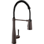 Delta Essa 1.8 GPM Single Hole Pre-Rinse Pull Down Kitchen Faucet - Includes Escutcheon Venetian Bronze