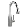 Delta Essa Pull-Down Bar/Prep Faucet with Magnetic Docking Spray Head - Includes Lifetime Warranty Arctic Stainless