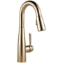 Delta Essa Pull-Down Bar/Prep Faucet with Magnetic Docking Spray Head - Includes Lifetime Warranty Champagne Bronze