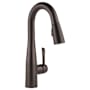Delta Essa Pull-Down Bar/Prep Faucet with Magnetic Docking Spray Head - Includes Lifetime Warranty Venetian Bronze