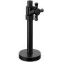 Delta Straight Supply Stop Valve with Cross Handle - Less Supply Line Matte Black