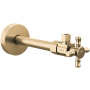 Delta Angled Supply Stop Valve with Cross Handle - Less Supply Line Champagne Bronze