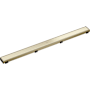 Delta 36" Reversible Linear Shower Drain with Dual Grate Installation - Less Rough In Brilliance Polished Nickel