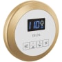 Delta SteamScape Contemporary Round Steam Shower Control Unit Lumicoat Champagne Bronze
