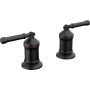 Delta Broderick Lever Handle Kit for Roman Tub Filler Matte Black
