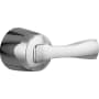 Delta Lever Handle Kit for Stryke Wall Mounted Tub Filler Lumicoat Chrome