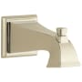 Delta Dryden 7-5/8" Non Diverter Tub Spout Brilliance Polished Nickel