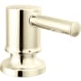 Delta Renaldi Metal Deck Mounted Soap Dispenser Lumicoat Polished Nickel