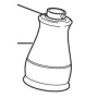 Delta Spray Assembly from the Leland Collection Chrome
