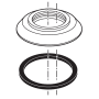 Delta Escutcheon Plate for 3538PTMPU Replacement Part Champagne Bronze