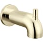 Delta Trinsic 6-1/8" Diverter Wall Mounted Tub Spout Brilliance Polished Nickel