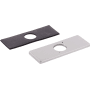 Delta 6-3/8" Escutcheon Plate Chrome