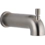 Delta 6-1/2" Integrated Diverter Tub Spout Brilliance Stainless