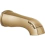 Delta Stryke Integrated Diverter Tub Spout Lumicoat Champagne Bronze