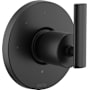 Delta Altado Three Function Diverter Valve Trim Less Rough-In Valve - Two Independent Positions, One Shared Position Matte Black
