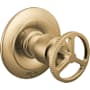 Delta Trinsic Three Function Diverter Valve Trim with Wheel Handle, Less Rough-In Valve - Two Independent Positions, One Shared Position Champagne Bronze