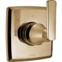 Delta Ashlyn Three Function Diverter Valve Trim Less Rough-In Valve - Two Independent Positions, One Shared Position Champagne Bronze
