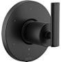 Delta Altado Six Function Diverter Valve Trim Less Rough-In Valve - Three Independent Positions, Three Shared Positions Matte Black