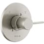 Delta Modern Pressure Balanced Valve Trim Only with Single Lever Handle - Less Rough In Brilliance Stainless