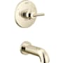 Delta Trinsic Wall Mounted Bathtub Faucet Only - Less Rough-In Valve Brilliance Polished Nickel