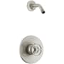 Delta Trinsic Shower Only Trim Package with H2Okinetic Technology Brilliance Stainless