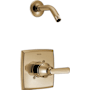 Delta Ashlyn Monitor 14 Series Single Function Pressure Balanced Shower Only - Less Shower Head and Rough-In Valve Champagne Bronze