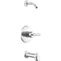 Delta Altado Monitor 14 Series Single Function Pressure Balanced Tub and Shower - Less Shower Head and Rough-In Valve Chrome