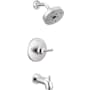 Delta Trinsic Monitor 14 Series Single Function Pressure Balanced Tub and Shower - Less Rough-In Valve Chrome