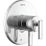 Delta Altado Monitor 17 Series Dual Function Pressure Balanced Valve Trim Only with Integrated Volume Control - Less Rough-In Valve Chrome