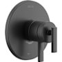 Delta Altado Monitor 17 Series Dual Function Pressure Balanced Valve Trim Only with Integrated Volume Control - Less Rough-In Valve Matte Black