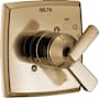 Delta Ashlyn Monitor 17 Series Dual Function Pressure Balanced Valve Trim Only with Integrated Volume Control - Less Rough-In Valve Champagne Bronze