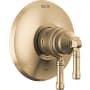 Delta Broderick Monitor 17 Series Dual Function Pressure Balanced Valve Trim Only with Integrated Volume Control - Less Rough-In Valve Lumicoat Champagne Bronze