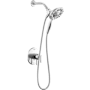 Delta Altado Monitor 17 Series Pressure Balanced Shower with Integrated Volume Control and 2-in-1 Shower Head Hand Shower - Less Rough-In Valve Chrome