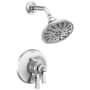 Delta Dorval Monitor 17 Series Dual Function Pressure Balanced Shower Only with Integrated Volume Control - Less Rough-In Valve Chrome