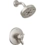 Delta Trinsic Monitor 17 Series Dual Function Pressure Balanced Shower Only with Integrated Volume Control - Less Rough-In Valve Brilliance Stainless