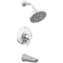 Delta Galeon Monitor 17 Series Dual Function Pressure Balanced Valve Trim Only with Integrated Volume Control - Less Rough-In Valve Lumicoat Chrome