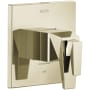 Delta Trillian TempAssure 17T Series Dual Function Thermostatic Mixing Valve Trim Only with Integrated Volume Control - Less Rough-In Valve Lumicoat Polished Nickel