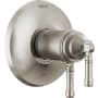 Delta Broderick TempAssure 17T Series Dual Function Thermostatic Mixing Valve Trim Only with Integrated Volume Control - Less Rough-In Valve Lumicoat Stainless