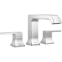 Delta Velum Deck Mounted Roman Tub Filler with Curved Spout - Less Rough In Chrome