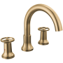 Delta Trinsic Deck Mounted Roman Tub Filler Champagne Bronze