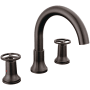 Delta Trinsic Deck Mounted Roman Tub Filler Venetian Bronze