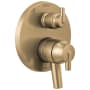 thumbnail image 2 of Delta Cassidy 17 Series Shower Trim - Champagne Bronze Pressure Balanced Valve With Diverter 2 of 10