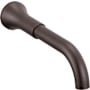 Delta Trinsic 1.2 GPM Wall Mounted Widespread Bathroom Faucet - Less Handles, Rough-In and Drain Assembly Venetian Bronze