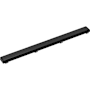 Delta 36" Reversible Linear Shower Drain with Dual Grate Installation - Less Rough In Matte Black