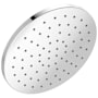 Delta Modern 1.75 GPM Single Function Round Rain Shower Head with Touch-Clean Sprayhead Chrome