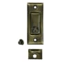 Deltana 3" Pocket Door Jamb Bolt Lock Antique Brass