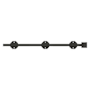 Deltana Solid Brass 18" Modern Surface Bolt Oil Rubbed Bronze